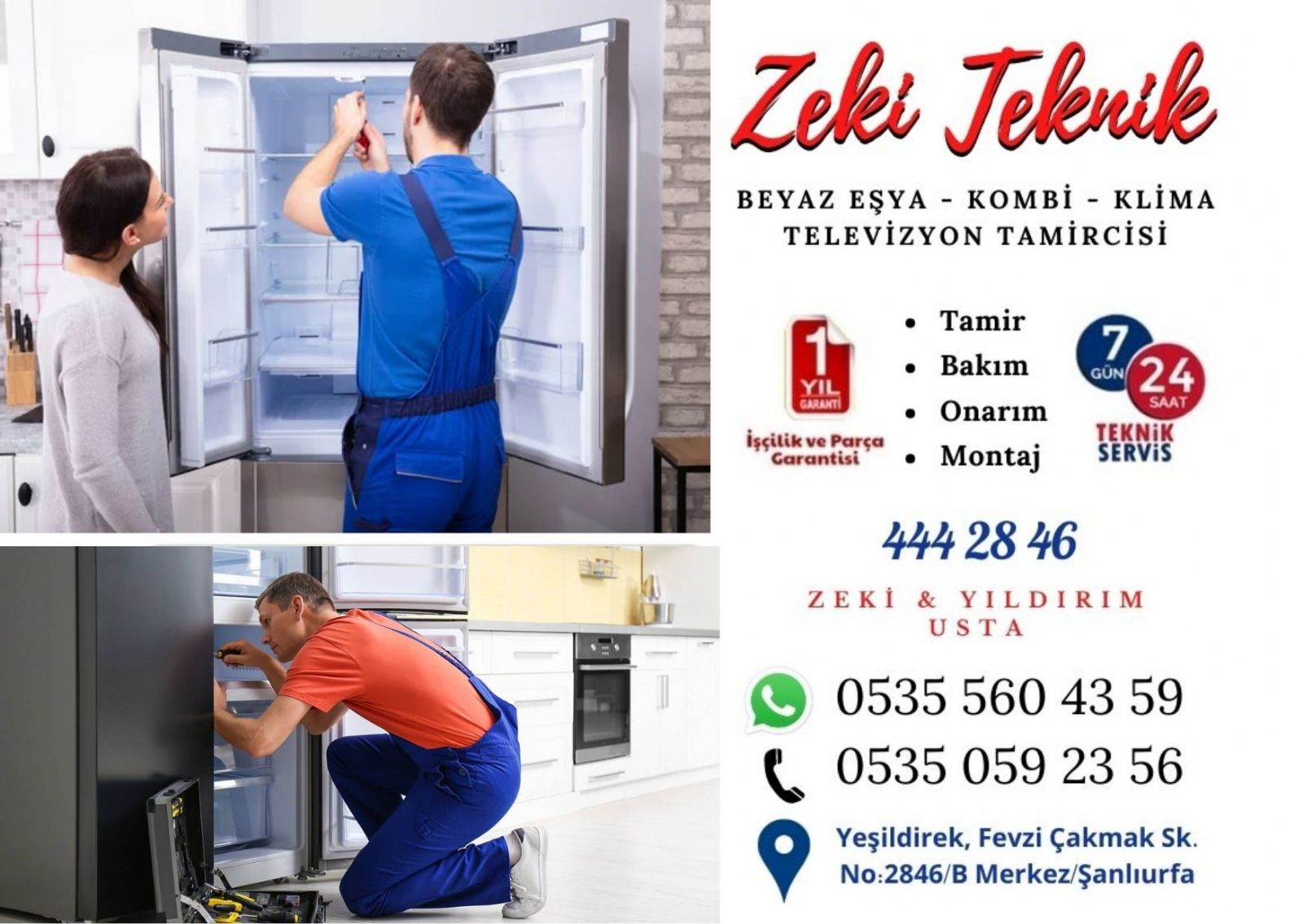 Karaköprü Buzdolabı Tamircisi